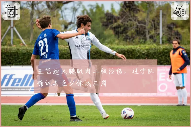 王艺迪大腿肌肉二级拉伤，辽宁队确认其至少休战三周