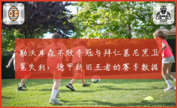 勒沃库森不败夺冠与拜仁慕尼黑卫冕失利,德甲新旧王者的赛季数据全景